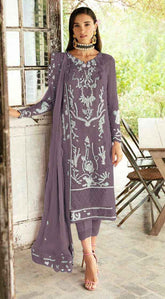 Heavy Fox Georgette With Embroidery Sequence Work With Stone Suit
